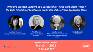 Why are Women Leaders So Successful in These Turbulent Times? The Eight Principles of Enlightened Leadership of the ATHENA Leadership Model