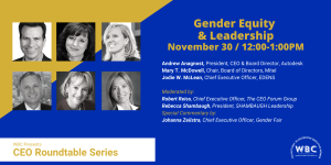 CEO Roundtable Series: Gender Equity & Leadership