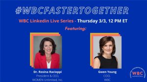WBCFasterTogether Series: Building & Strengthening the Pipeline