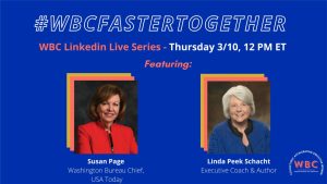 WBCFasterTogether Series: Women and Power with Author Susan Page
