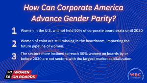 How Can Corporate America Advance Gender Parity?