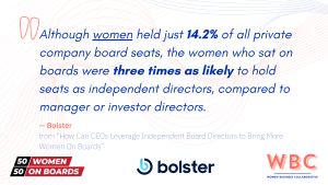 How CEOs Can Leverage Independent Directors to Bring More Women on Boards