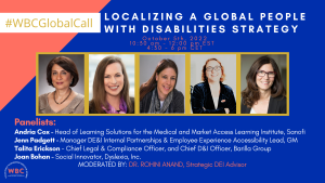 #WBCGlobalCall - Localizing A Global People with Disabilities Strategy