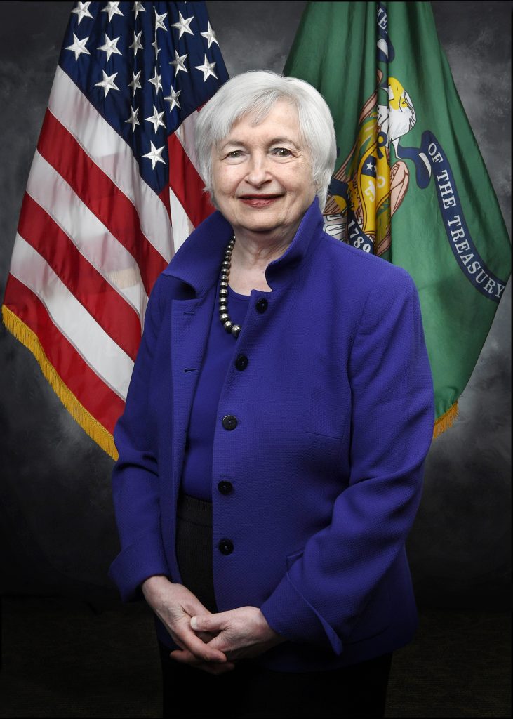 Sec Yellen Portrait