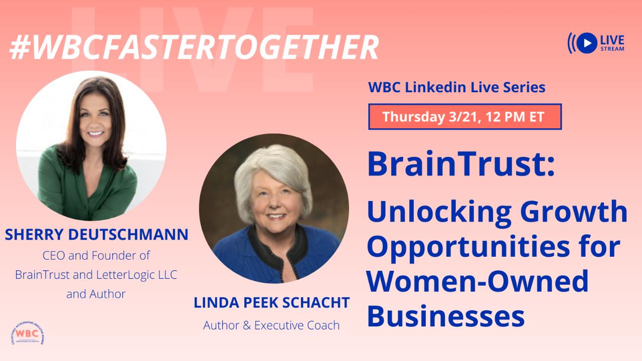 WBC LinkedIn Live Thur21