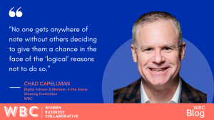 "“No one gets anywhere of note without others deciding to give them a chance in the face of the ‘logical’ reasons not to do so.” - Chad Capellman