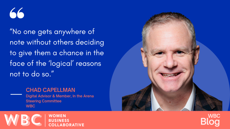 "“No one gets anywhere of note without others deciding to give them a chance in the face of the ‘logical’ reasons not to do so.” - Chad Capellman